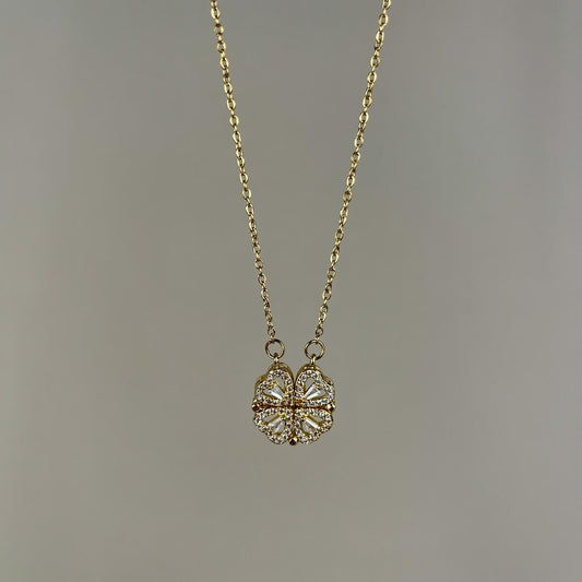 Dual Charm Elegance Necklace