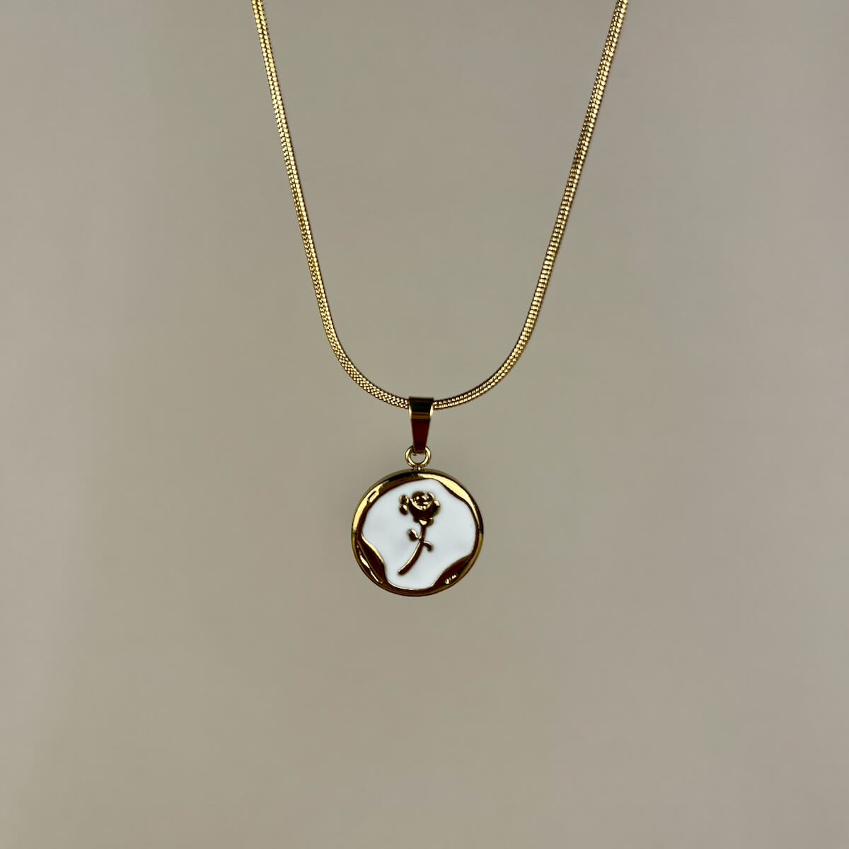 Ethereal Rose Necklace