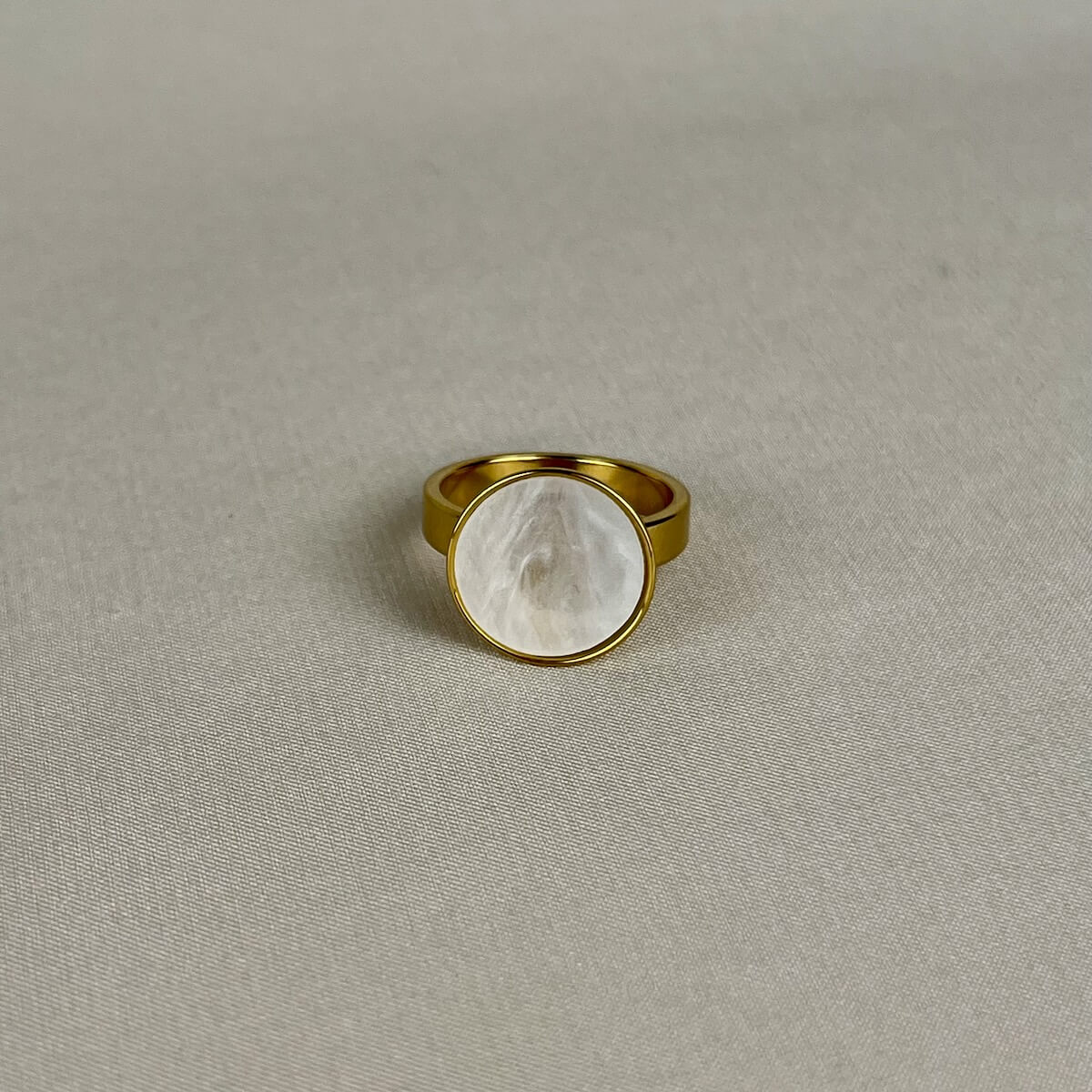 Golden Aurora Statement Ring