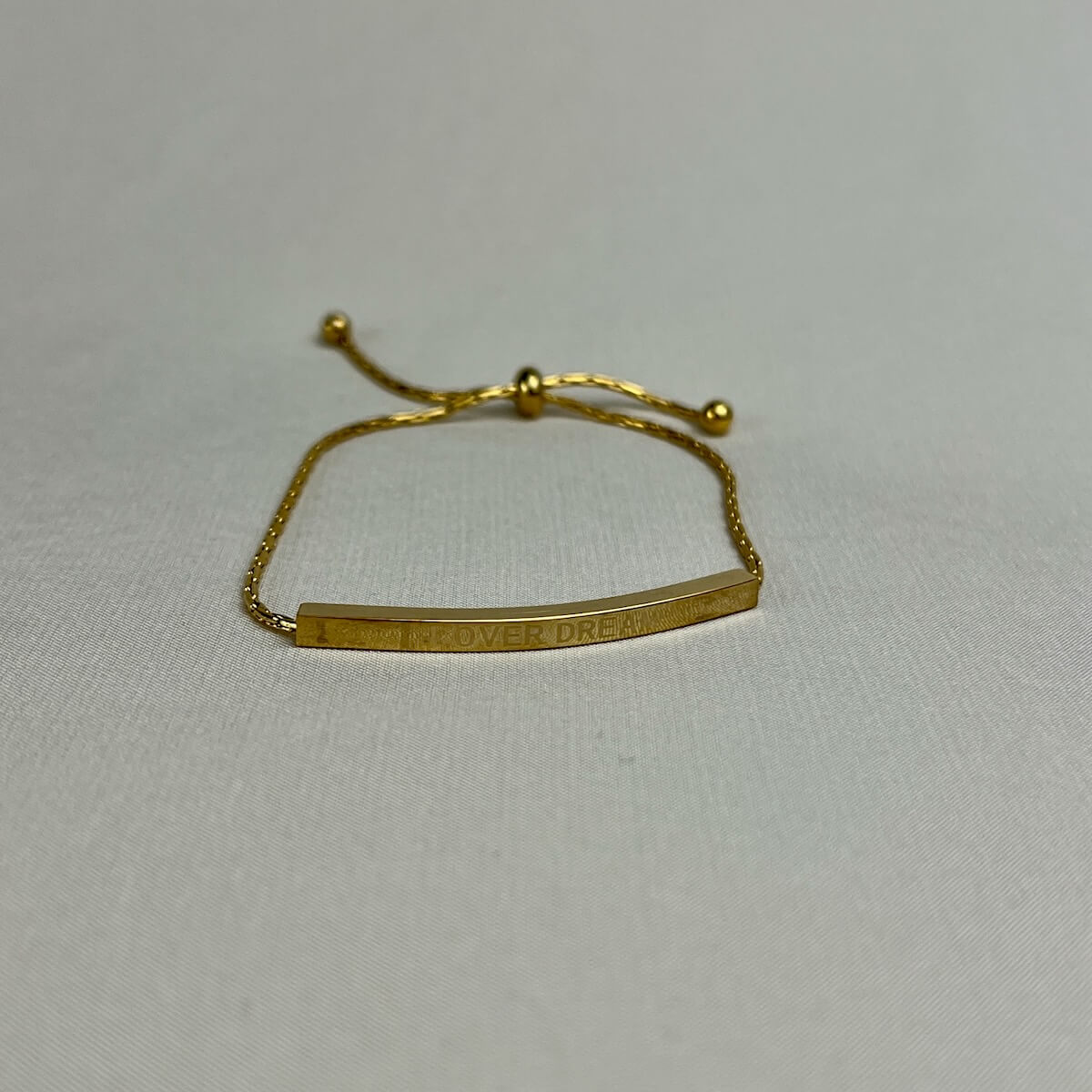 Golden Bar Lover Dream Bracelet