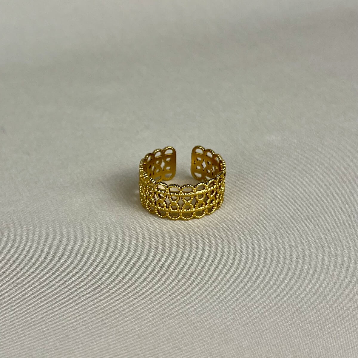 Golden Filigree Ring