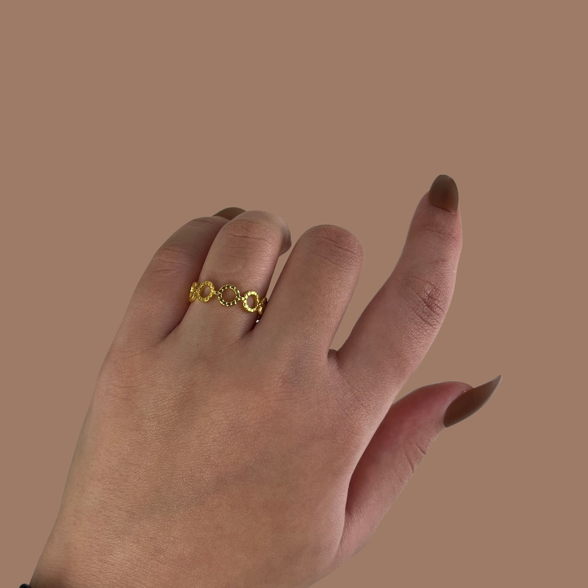 Golden Liaison Ring
