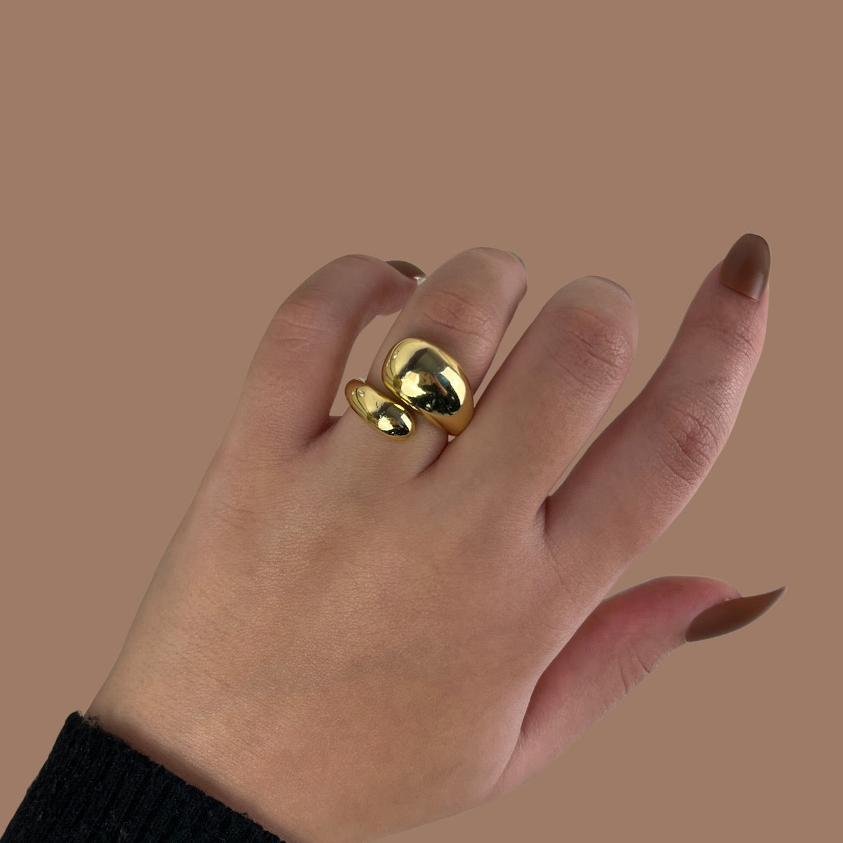 Golden Orb Ring