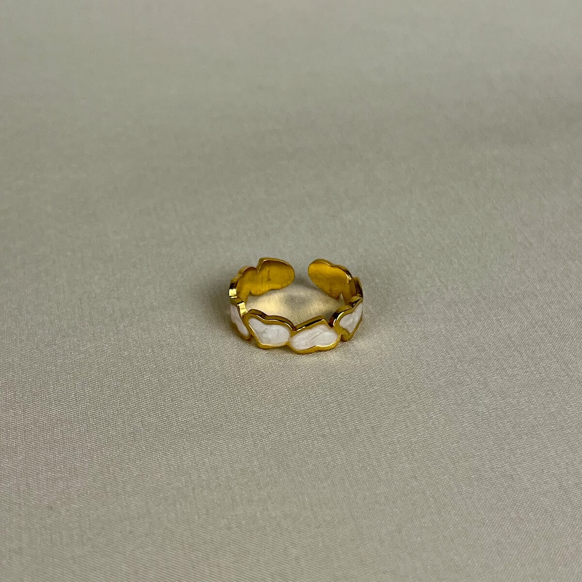 Mini Hearts Glow Ring