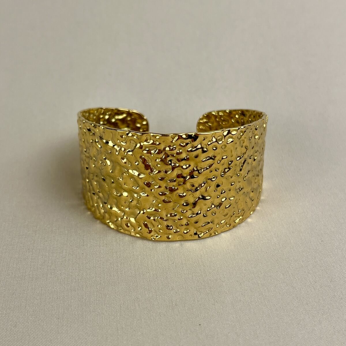 Molten Gold Cuff Bracelet