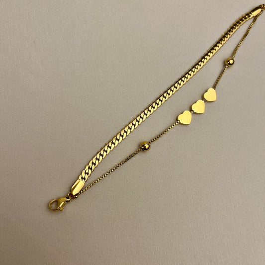 amour layers bracelet