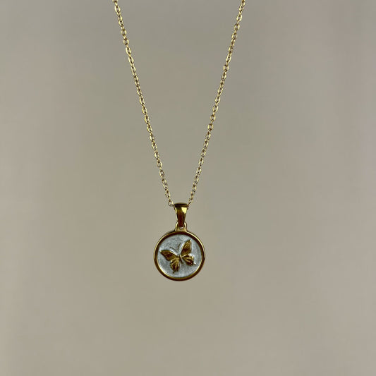 celestial butterfly necklace