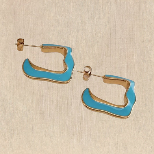 Azure Wave Hoops