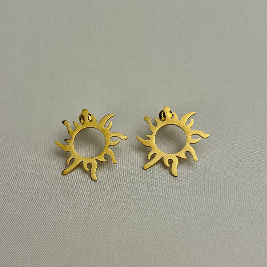 Celestial Sunburst Earrings