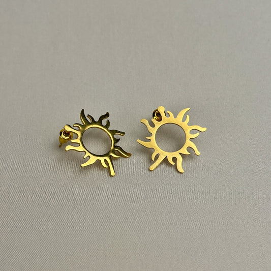 Celestial Sunburst Earrings