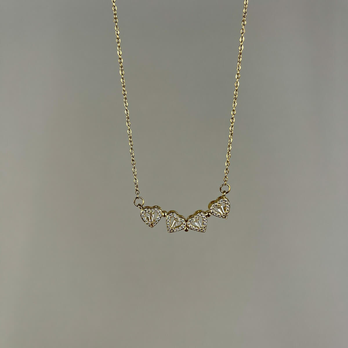 Dual Charm Elegance Necklace