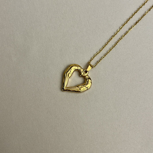 Embrace Heart Necklace