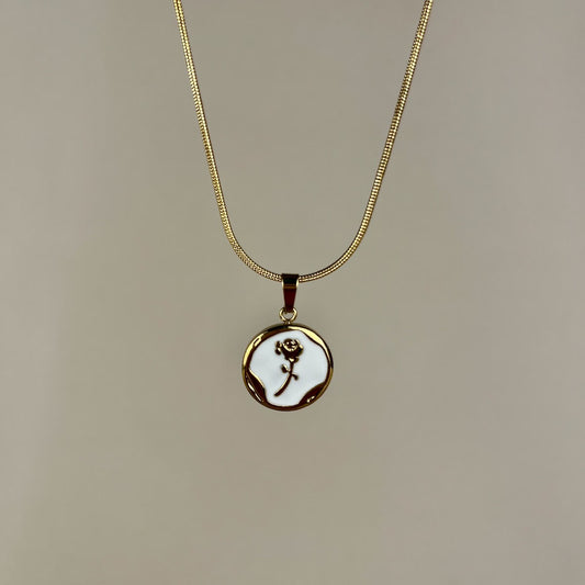 Ethereal Rose Necklace