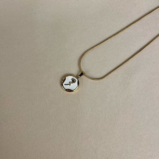 Ethereal Rose Necklace