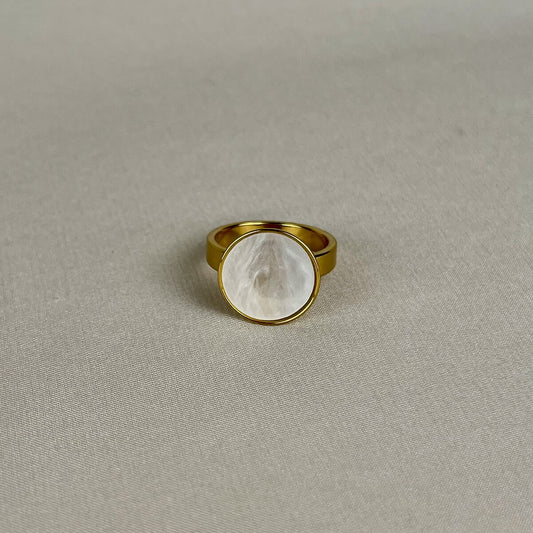 Golden Aurora Statement Ring
