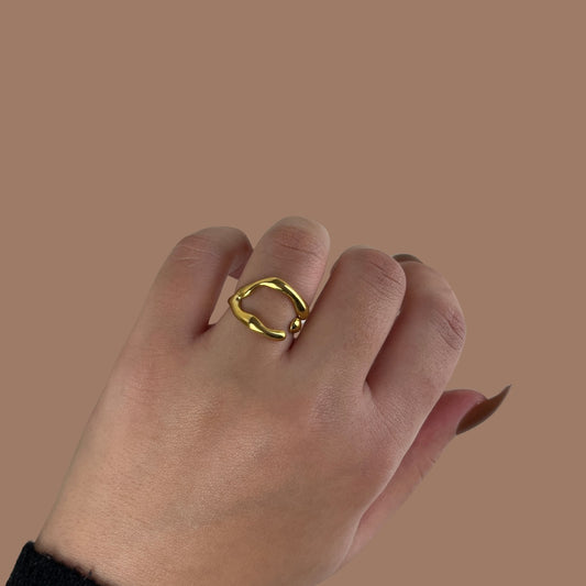 Golden Muse Ring