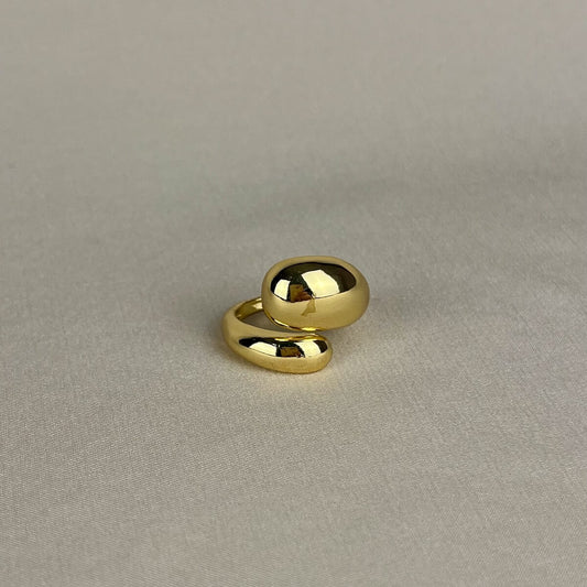 Golden Orb Ring