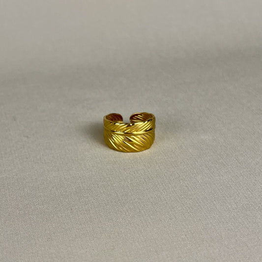 Golden Spiral Ring