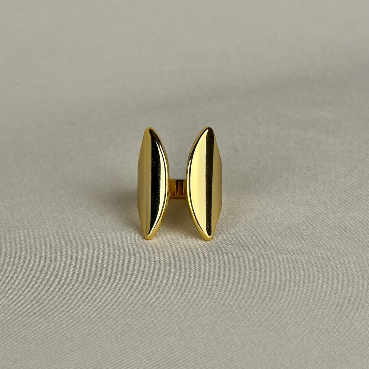 Lunar Curve Statement Ring