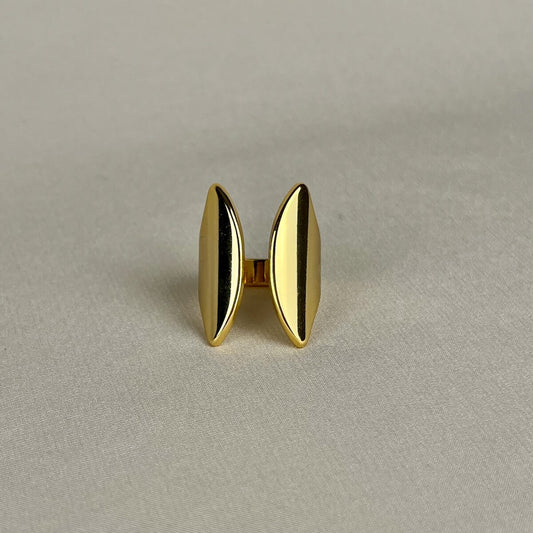 Lunar Curve Statement Ring