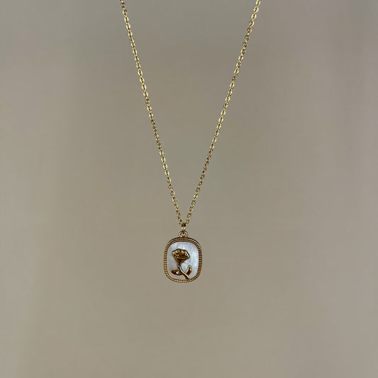 Rosa Emblem Necklace