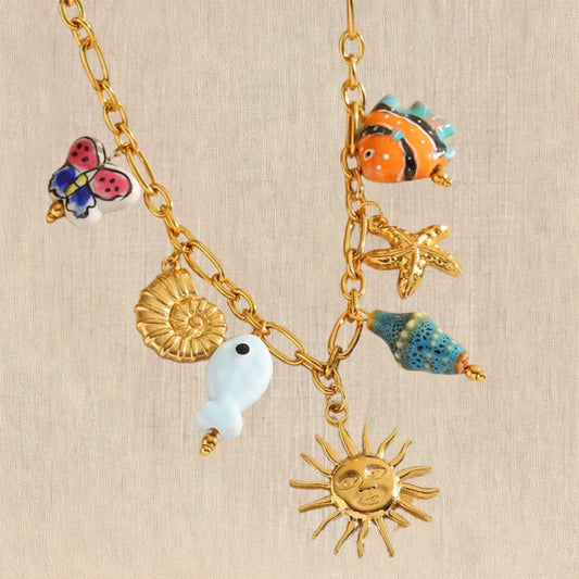 Celestial Coast Charm Necklace